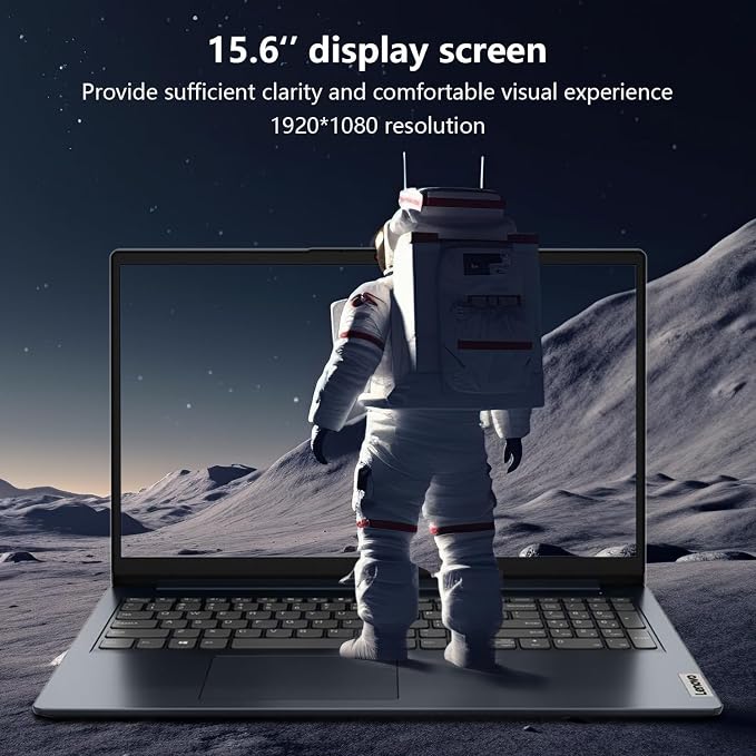 Lenovo IdeaPad 15.6" FHD Laptop, Intel Core i5-1235U (10 Core up to 4.40 GHz), Intel Iris Xe Graphics, 24GB RAM, 2TB SSD, SD Card Reader, WiFi 6, HDMI, Windows 11 Home in S, Abyss Blue