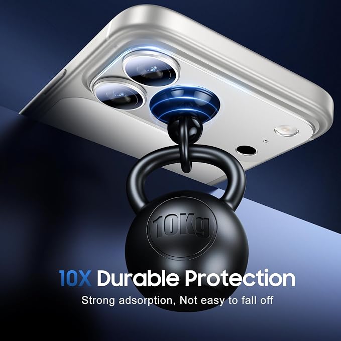 UniqueMe for 3 Pack iPhone 17 Pro Max Camera Lens Protector