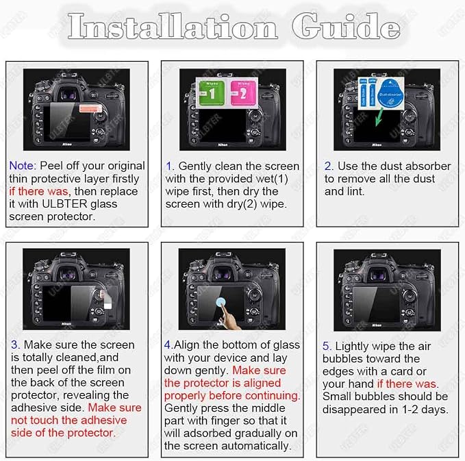 ULBTER Screen Protector for Sony A7 IV Alpha 7 IV A7IV A7M4 A74 & Hot Shoe