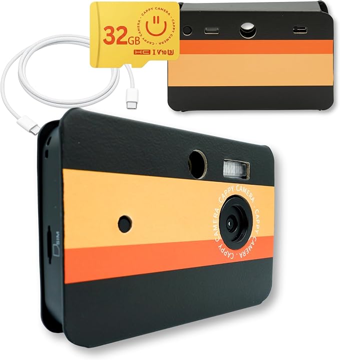 CAPPY 20MP Screenless Digital Camera & Video Rec