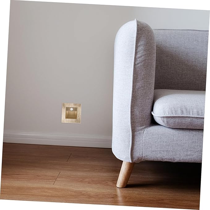 Zerodeko Smart Motion Sensor Led Step Light Recessed Indoor and Outdoor Lighting for Stairs Hallways and Aisles Automatic Activation for Enhanced Safety and Convenience