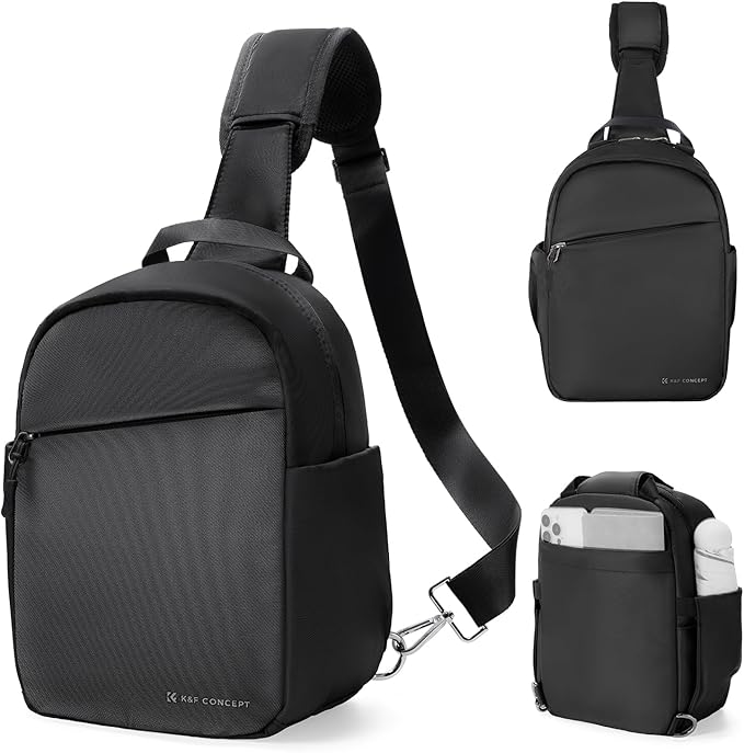 K&F CONCEPT Small Camera Bag for Photographer, Camera Sling Crossbody bag for