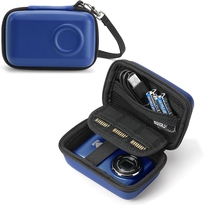 SQERO Digital Camera Case for KODAK PIXPRO FZ45 FZ55 & CAMKORY 1080P