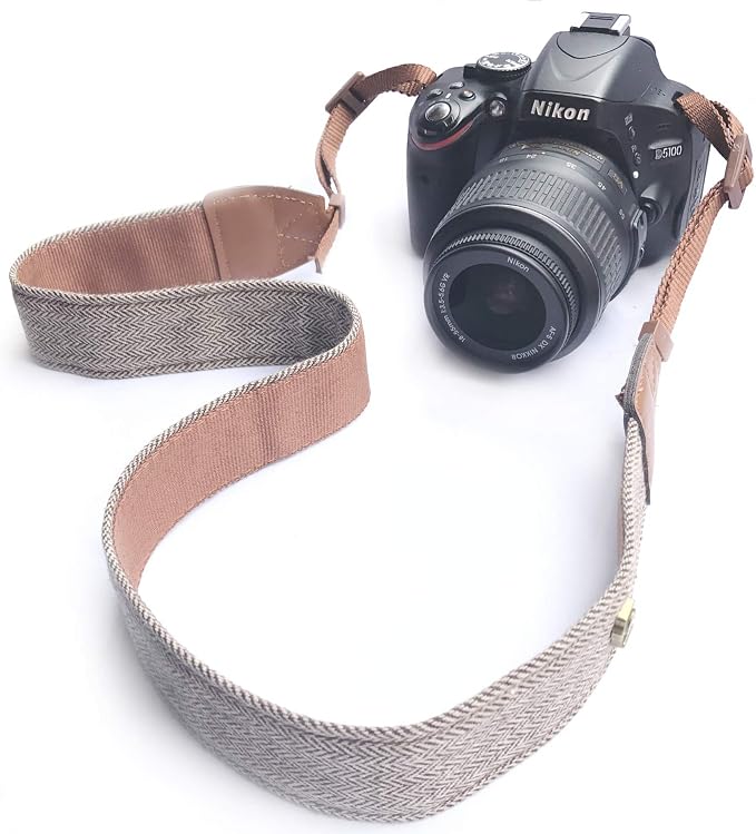 Alled Camera Neck Shoulder Belt Strap, Vintage Soft Camera Straps