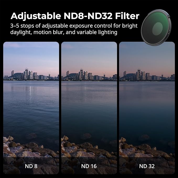 SmallRig 2-in-1 CPL/VND 3-5 Filter