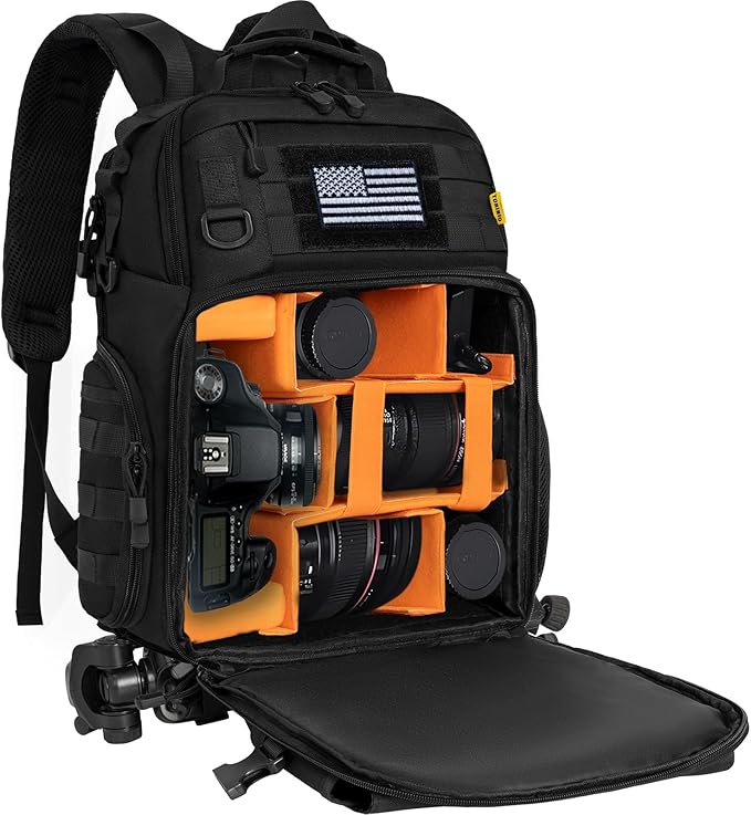 TORIBIO Camera Backpack for DSLR/SLR/Mirrorless Photography Camera,