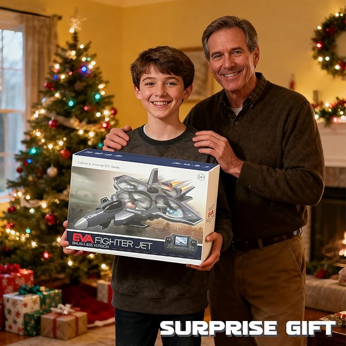Snugzy RC Plane with Camera Brushless Remote Control with Screen 360° Flip