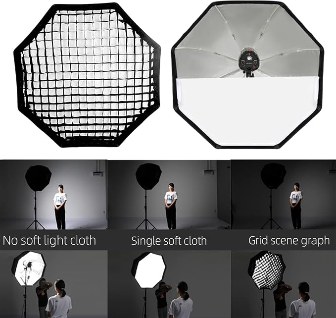 Godox 37.5"/95cm Octagon Umbrella Soft Box Kit