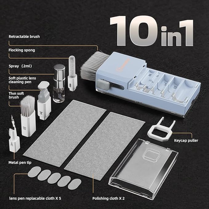 Keyboard Cleaner Laptop Cleaning Kit, Compact Keyboard Cleaning kit