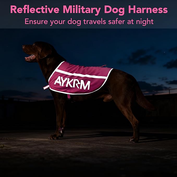 Pink Reflective Dog Vest for Small Breeds,High Visibility Dog Safety Vest Harness with Removable Bell Keep Safe from Hunting, Training & Cars Accidents