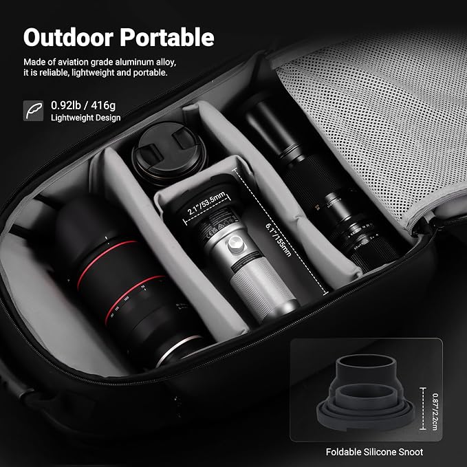 NEEWER Basics RGB Photography Flashlight, 4 Colors/20 GOBO