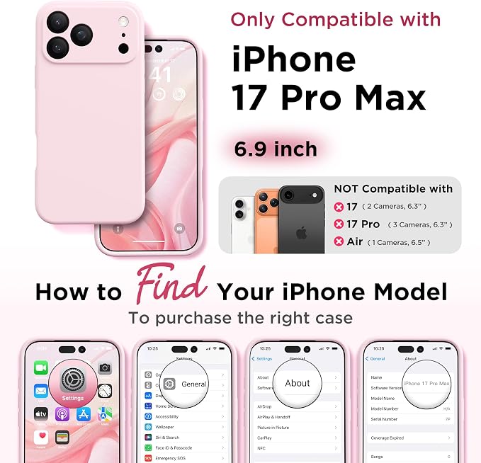 GolbinBox Magnetic for iPhone 17 Pro Max Case, Compatible