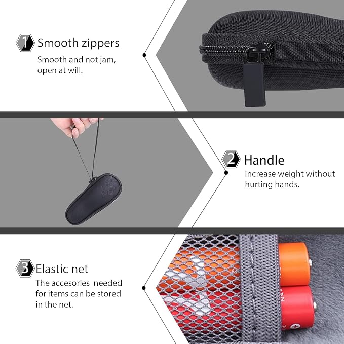 co2CREA Hard Case Replacement for Logitech Wireless Presenter R400 Presentation
