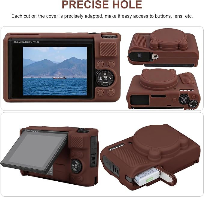 Canboc Case for Canon PowerShot SX740 SX730 HS Digital Camera, Hard Carrying