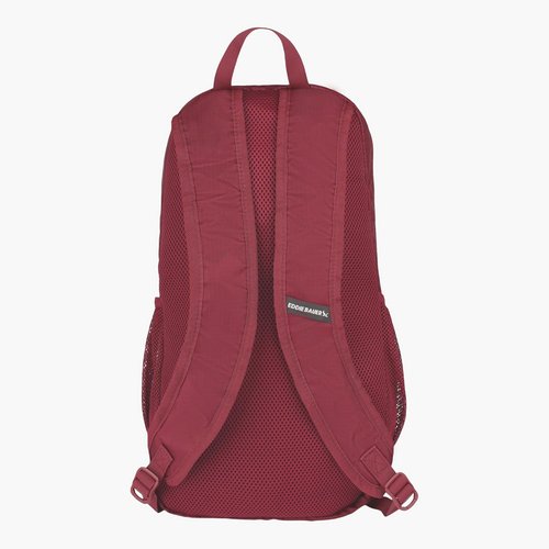 Eddie Bauer Stowaway Packable Backpack - Lightweight, Durable Travel Bag | 20L - Black Cherry