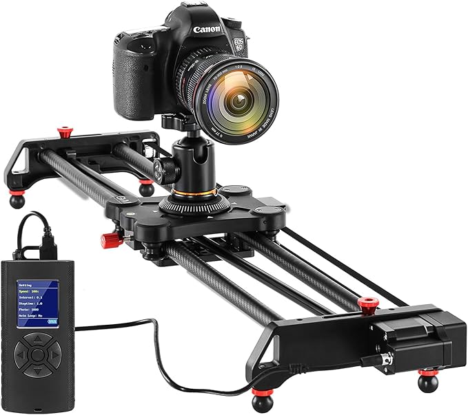 GVM Carbon Fiber Motorized Camera Slider