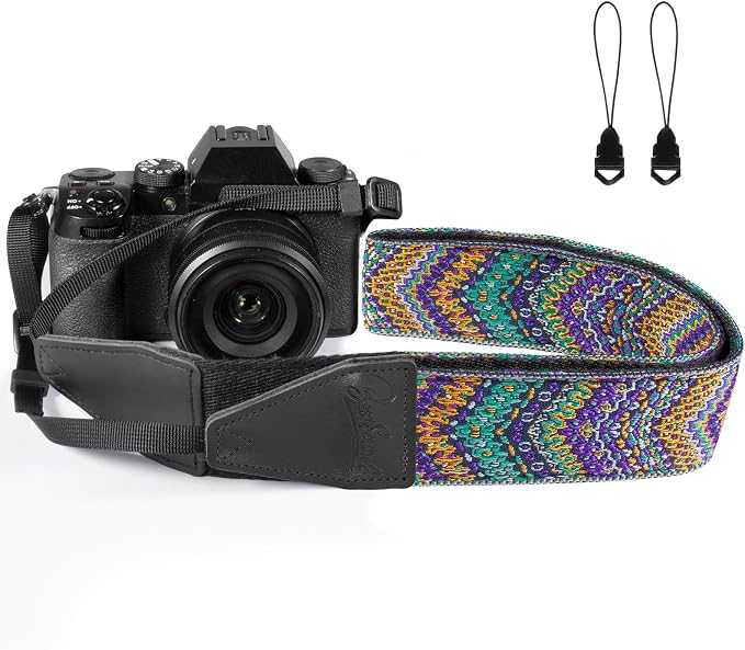 Camera Strap, Jacquard Weave 2" Shoulder Neck Straps