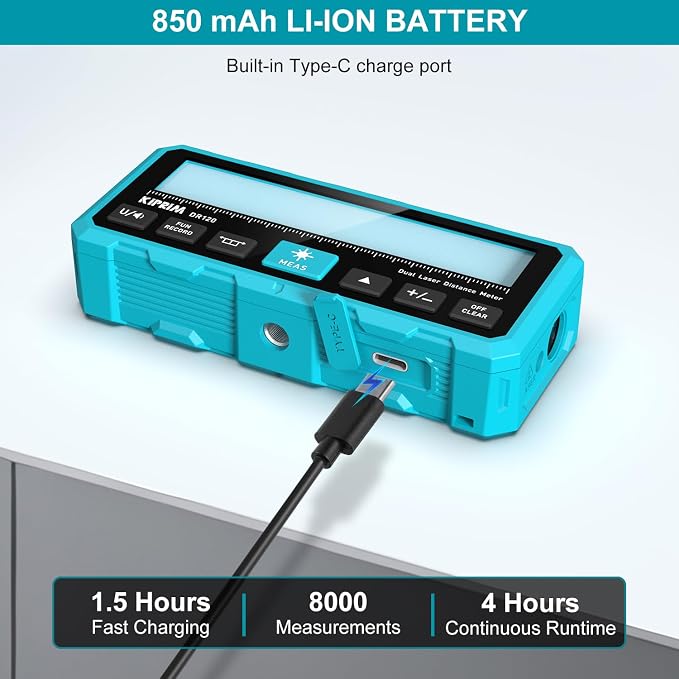 Kiprim DR120 Dual Laser Distance Meter