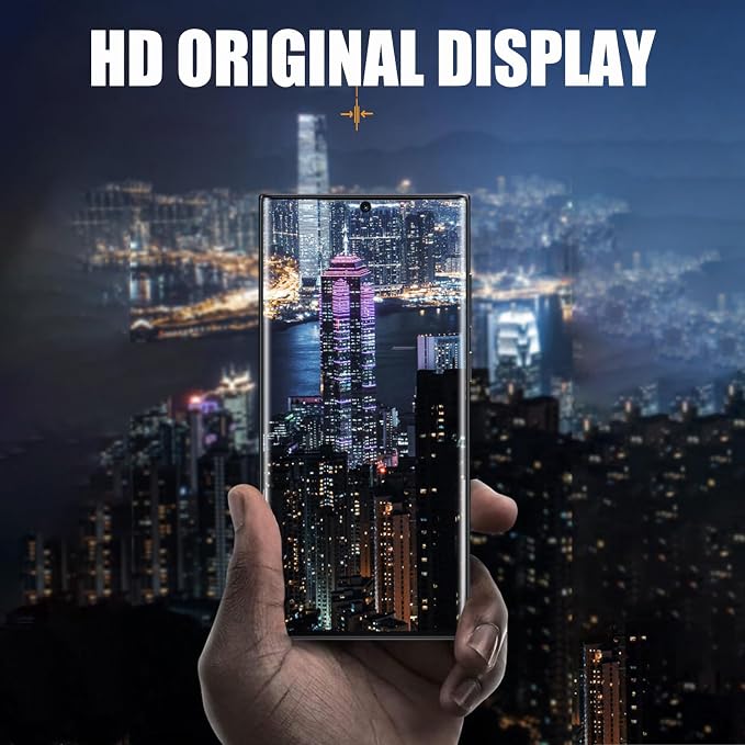 2 Pack Camera Lens Protector for Samsung Galaxy S24 Ultra, 9H Tempered Glass