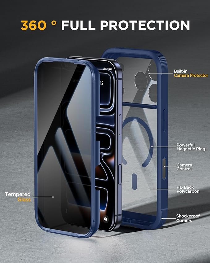 Miracase Magnetic for iPhone 17 Pro Max Case