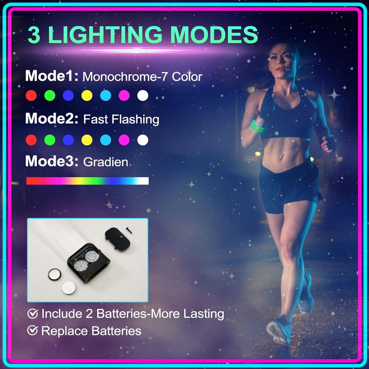 Yowivon LED Light Up Bracelets - Glow in the Dark Neon Party Accessories | Perfect for Halloween & Birthdays
