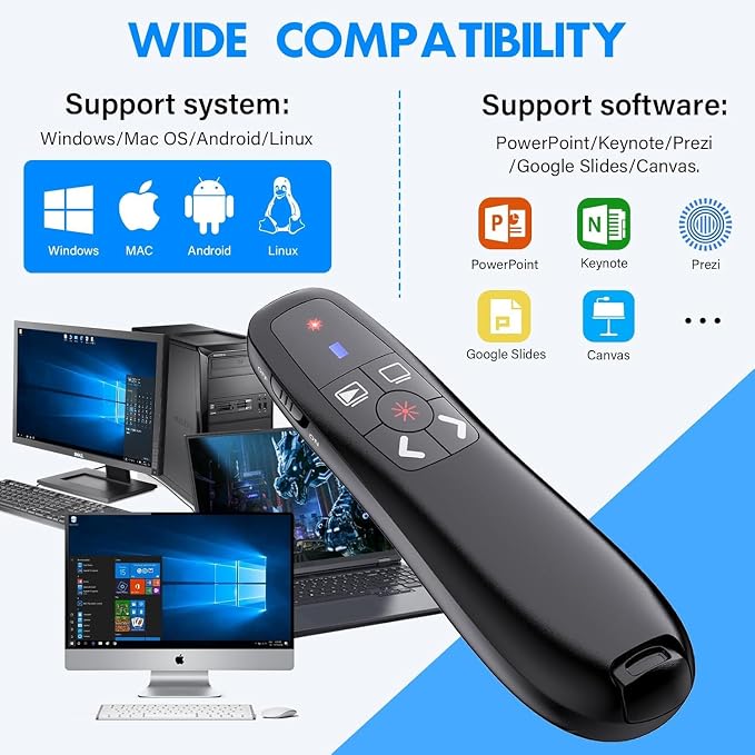 Presentation Clickers Wireless Presenter Remotes