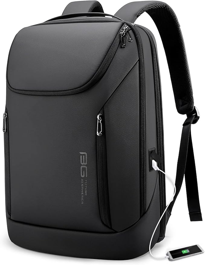 BANGE Business Smart Backpack Waterproof fit 15.6 Inch Laptop Backpack