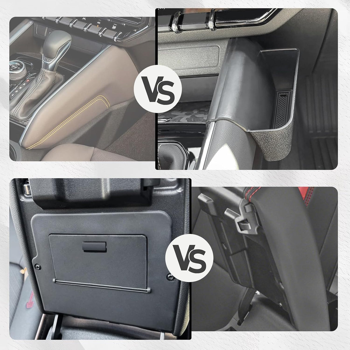 Muslogy Console Side & Hidden Box for 2023-2026 Chevy Colorado, GMC Canyon