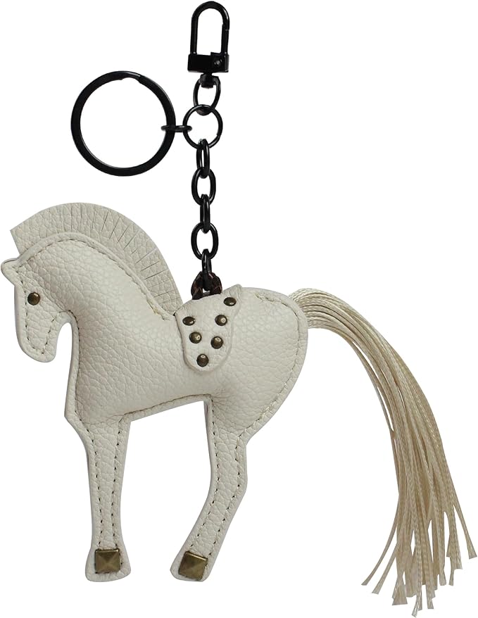 Horse Keychain, Hanging Charm Accessory for Purse, Bag and Backpacks Pony Key Chain for Women