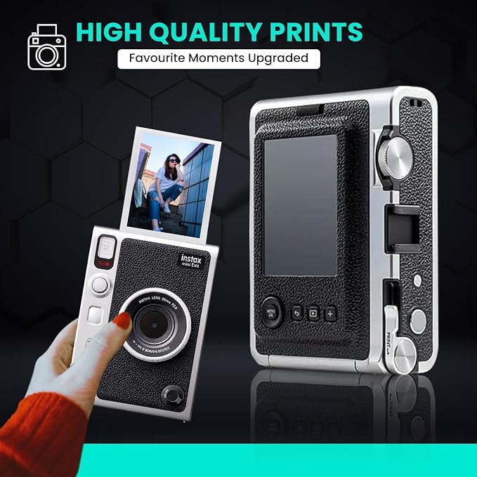 Fujifilm Instant Mini EVO Hybrid Camera Bundle