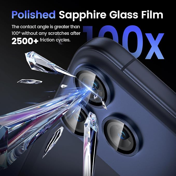 Tensea for iPhone 17 Pro Camera Lens Protector, Metal Aluminum Alloy Tempered