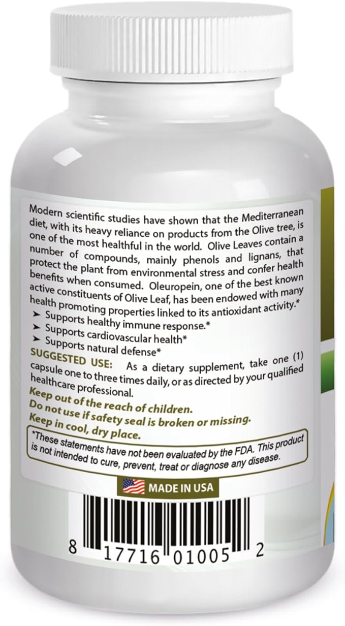 Best Naturals Olive Leaf Extract, 700 Mg, 90 Count