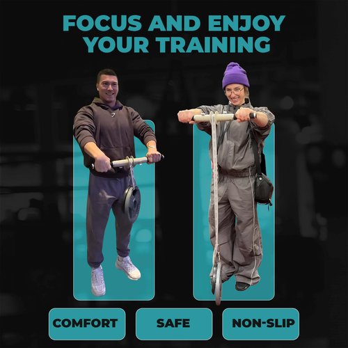 ArmLabz Forearm Roller 2.0 Wrist Roller and Forearm Strengthener, Grip Strength Trainer and Hand Exerciser, Quick Reset, One Arm Use, Wrist and Elbow Health, Forearm Workout Equipment