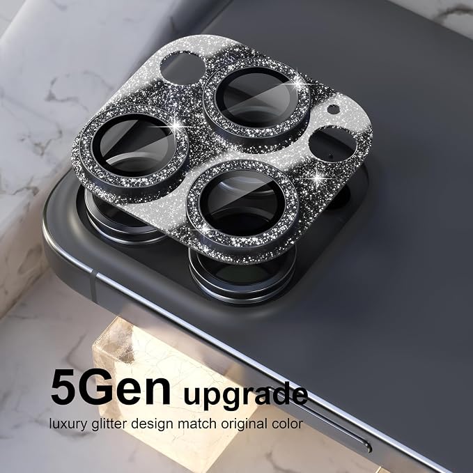 Choiche Compatible for iPhone 16 Pro/iPhone 16 Pro Max Camera Lens Protector