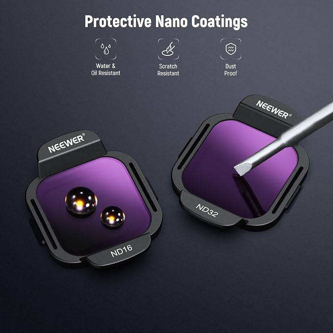 NEEWER ND Filter Set Compatible