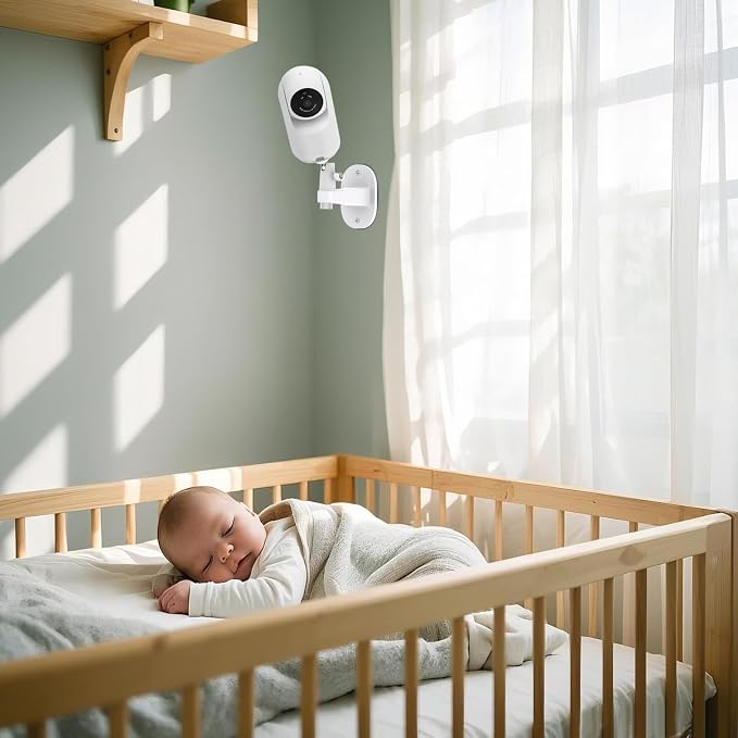 Adhesive Baby Monitor Wall Mount Compatible
