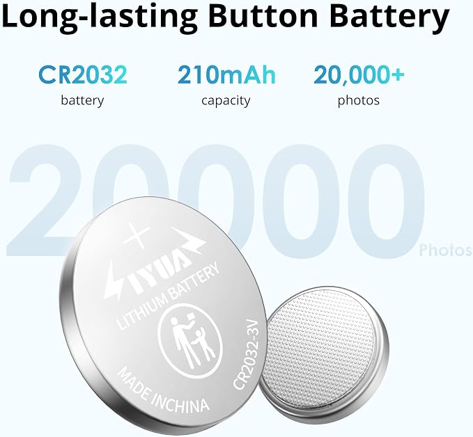 ATUMTEK Camera Remote Shutter for iPhone and Android Smartphones, Wireless