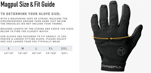 Magpul Patrol Glove 2.0 - Lightweight Tactical Leather Gloves for Enhanced Grip & Comfort