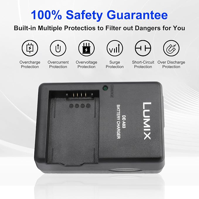DSLR Camera Charger DE-A83 DE-A83BA Compatible