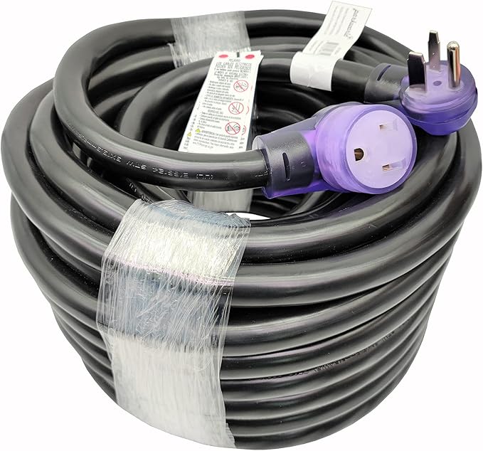 Parkworld 6AWG NEMA 6-50 Extension Cord 50 AMP, 250-Volt 6 Gauge Welder Extension Cord 50A 3-Prong 6-50P to 6-50R (75FT)