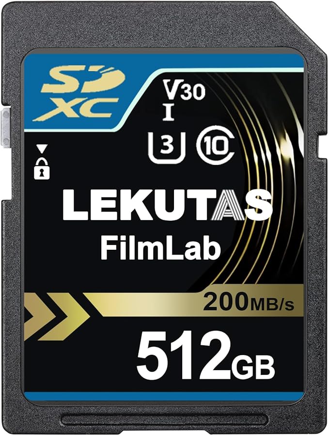 512GB SDXC UHS-I Memory Card