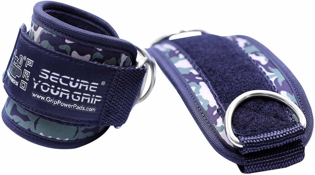 Skiennix Ankle Straps for Cable Machines - Adjustable Neoprene Cuffs for Enhanced Leg & Glute Workouts