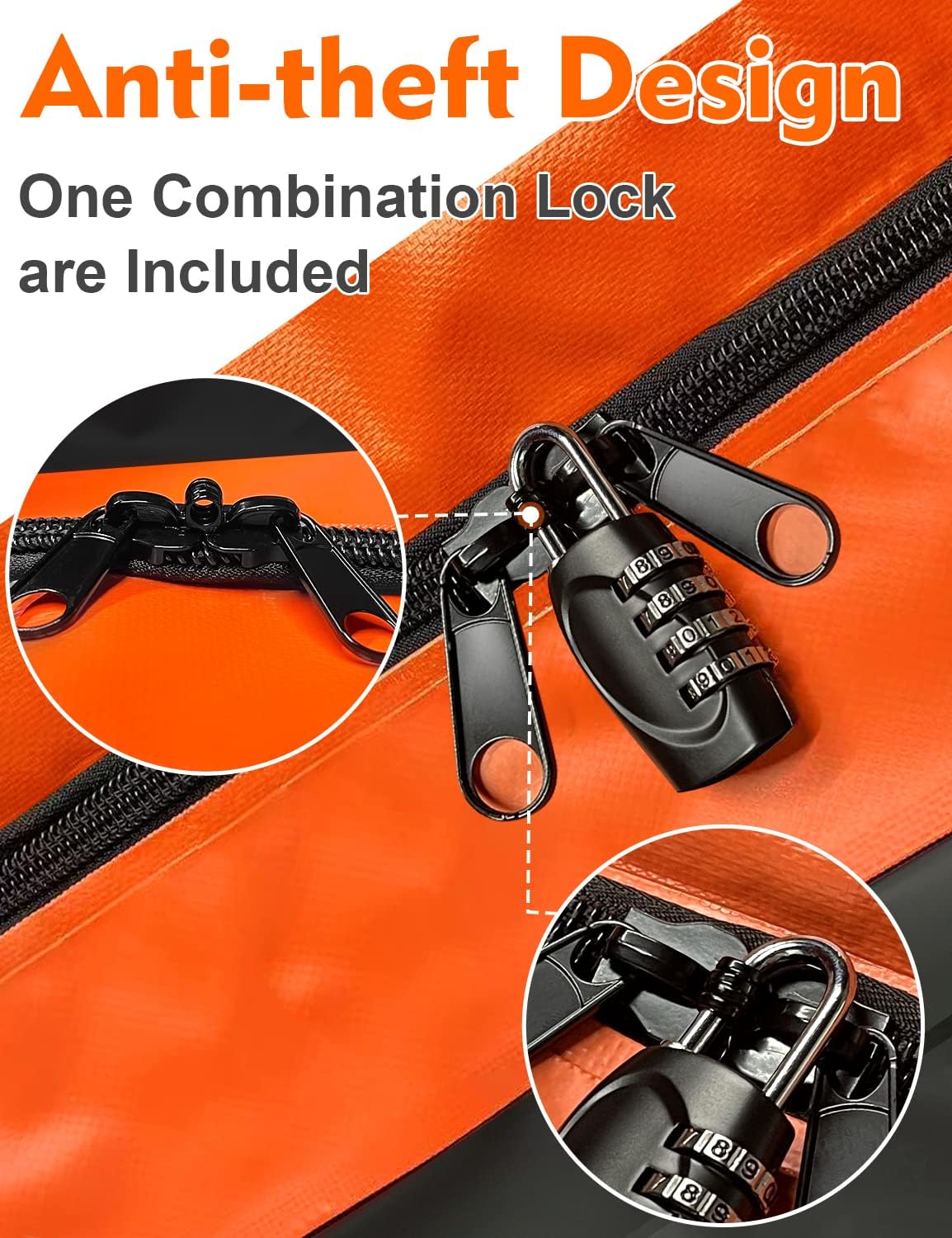FIVKLEMNZ 21 Cubic Rooftop Cargo Carrier Waterproof Soft Car Roof Bag