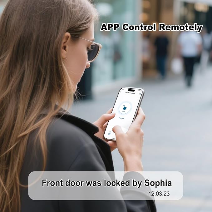 S500 Video Smart Lock, Keyless Entry Door Lock