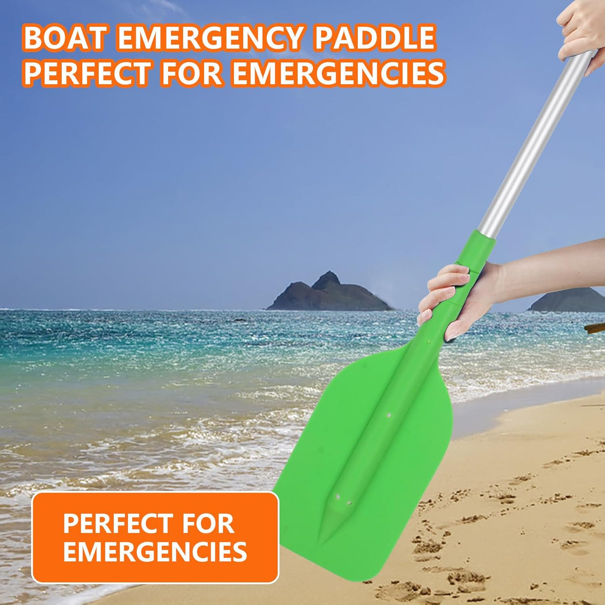 Skiennix Telescoping Boat Paddle - Collapsible Oar with Anti-Slip Grip | 2-Pack for Kids & Adults
