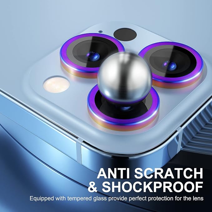 Choiche Compatible for iPhone 13 Pro/iPhone 13 Pro Max Camera Lens Protector