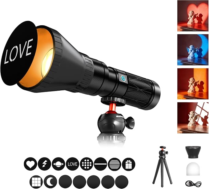 NiceVeedi 4-Color Handheld Photography Lighting Kit