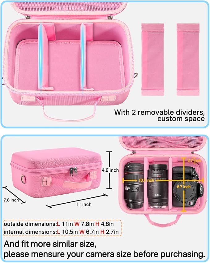 RAIACE Hard Carrying Case Compatible