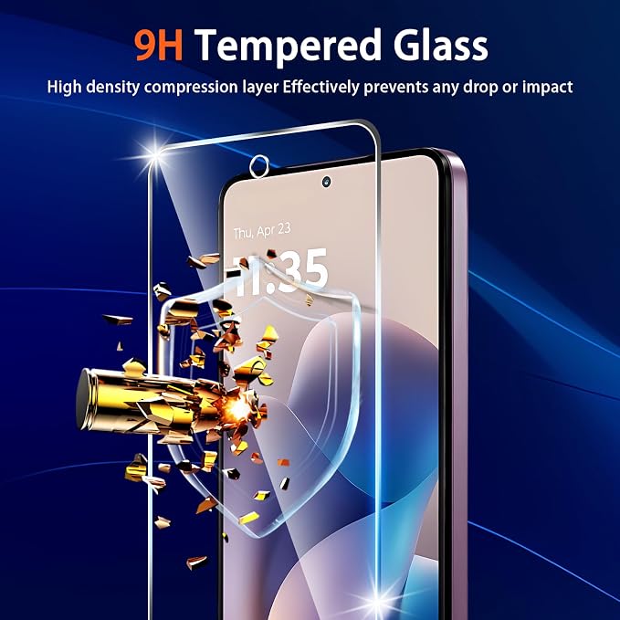 Designed for Motorola Moto G Stylus 5G 2026 Tempered Glass Screen Protector +