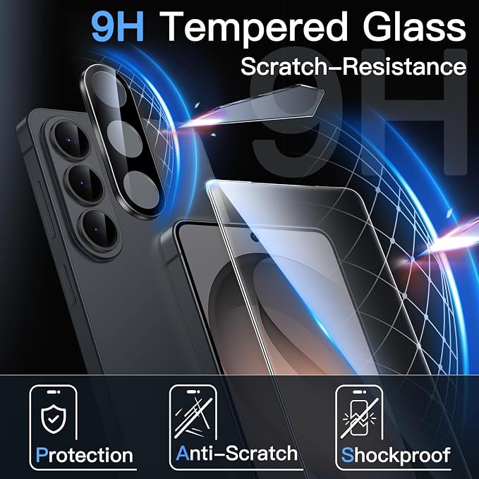 JETech Screen Protector for Samsung Galaxy S26 Plus